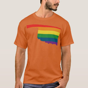 Oklahoma Staat Rainbow 1 T-Shirt