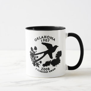 Oklahoma-Staatsvierteldollar Tasse