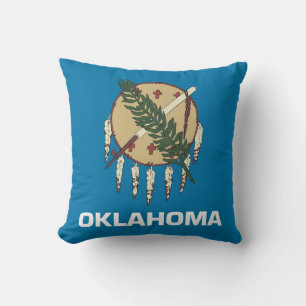 Oklahoma State Flag American MoJo Pillow Kissen