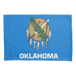 Oklahoma State Flag Print Patriotc Kissenbezug
