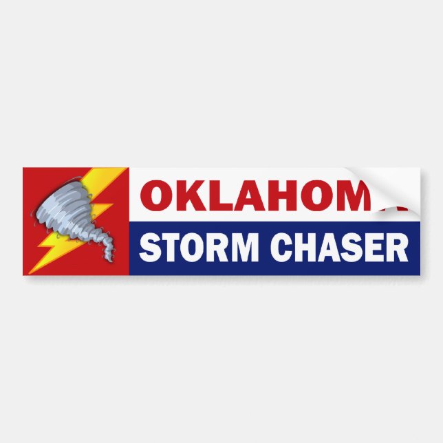 Oklahoma-Sturm-Geleitboot Autoaufkleber (Vorne)