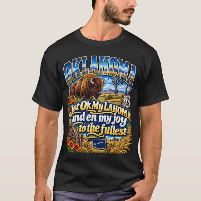 Oklahoma T-Shirt (Vorderseite)
