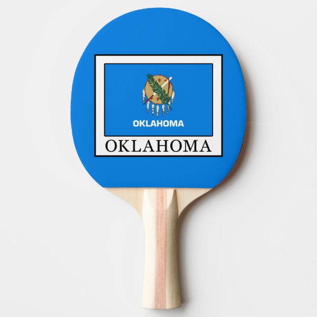 Oklahoma Tischtennis Schläger (Vorderseite)