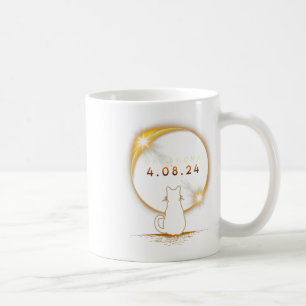 Oklahoma Total Solar Eclipse 2024 Cat Solar Eclips Kaffeetasse