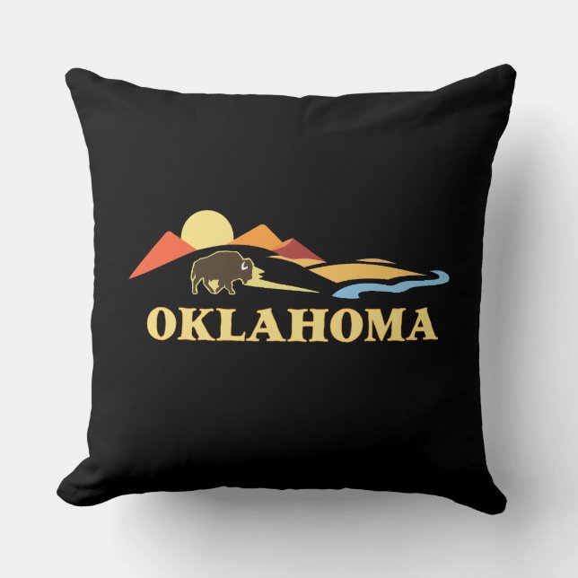 Oklahoma USA Kissen (Vorderseite)