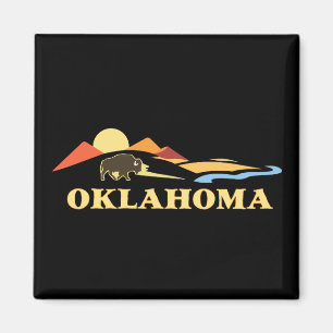 Oklahoma USA Magnet