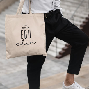 Öko Chic Modern Stilvoll Tragetasche
