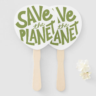 Öko-Design: Rettet den Planeten Fächer