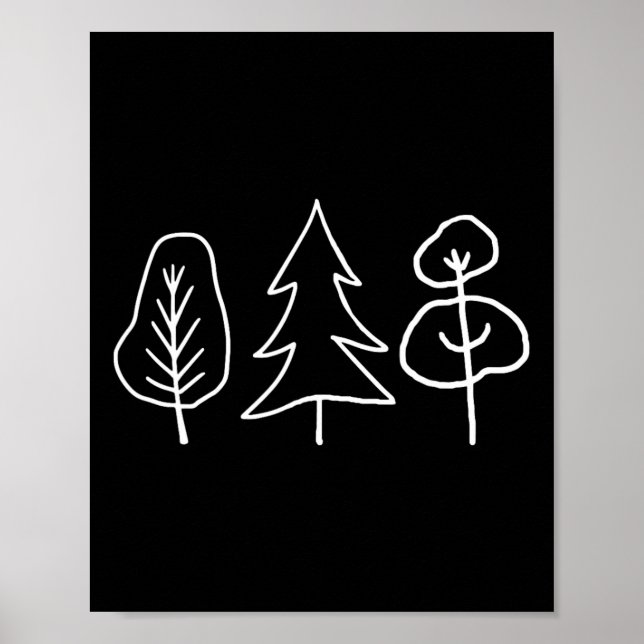 Öko Earth Day Shirts für Männer Frauen Kinder Bäum Poster (Vorne)