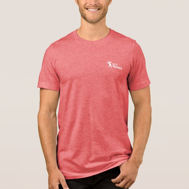 Öko Fitness Tri-Blend Shirt (Vorderseite)