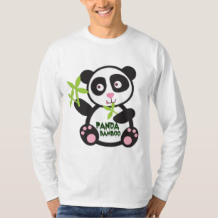 Öko-freundliches Bambus-Panda-T-Shirt T-Shirt