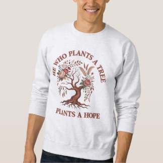 Öko-freundliches Baumtag-T-Shirt Sweatshirt