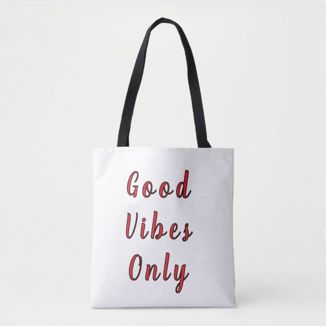 Öko Friendly Tasche Shopping Bag - Stilvoll & daue (Vorderseite)