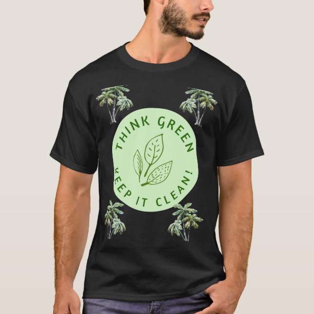 Öko Friendly Vibes T-Shirt (Vorderseite)