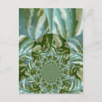 Öko Green Camouflage Kaleidoskop Art Print Design