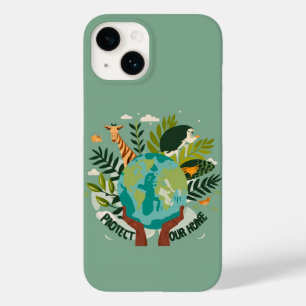🌍 💚 Öko Guardian: Schützen Sie unser Zuhause Pho Case-Mate iPhone 14 Hülle