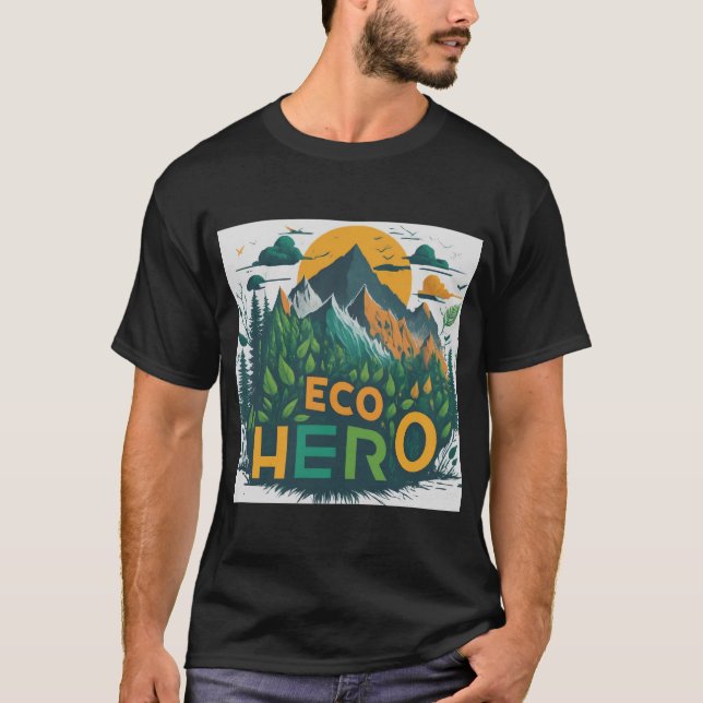 Öko Hero T-Shirt (Vorderseite)