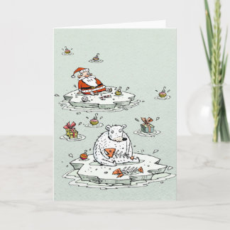 Öko-Holiday-Grüße Feiertagskarte