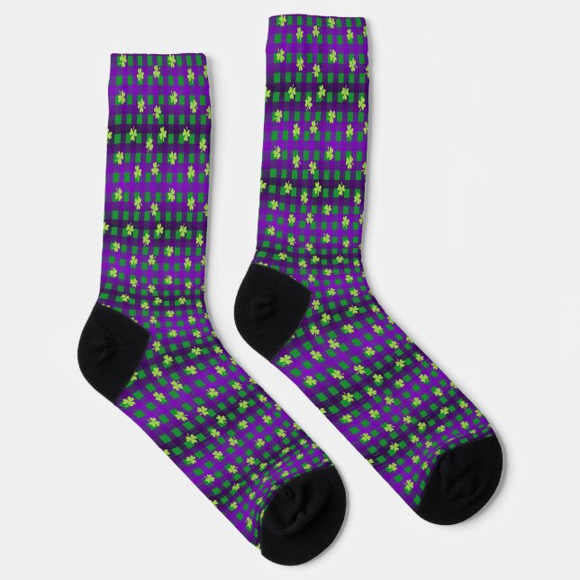 Öko-Lucky-Kleeblatt-Socken Socken (Rechts)