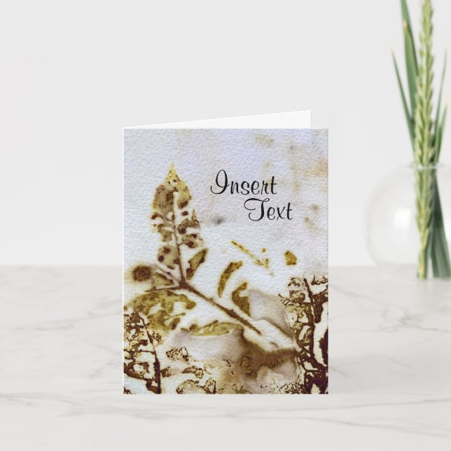 Öko Print Card Karte (Vorderseite)