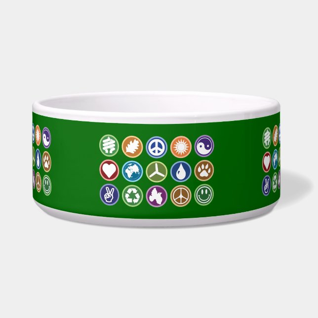 Öko Symbole Napf (Vorderseite)