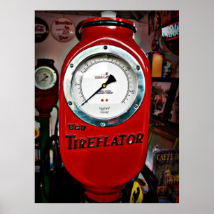 Öko Tireflator Luftmeter Poster