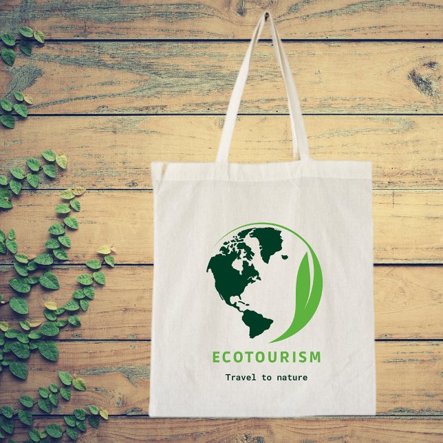 Öko-Tourismus Grüne Reise in die Natur Tragetasche (Von Creator hochgeladen)
