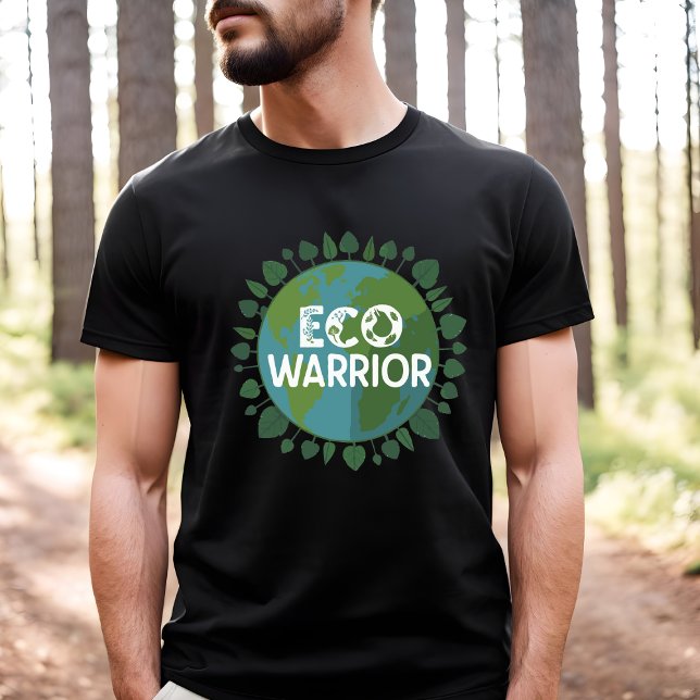 Öko Warrior - Umweltbewusstsein T-Shirt (Von Creator hochgeladen)