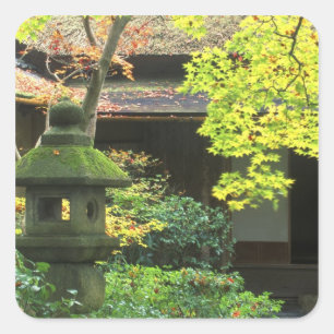 Okochi Sanso, Arashiyama, Kyoto, Japan 4 Quadratischer Aufkleber