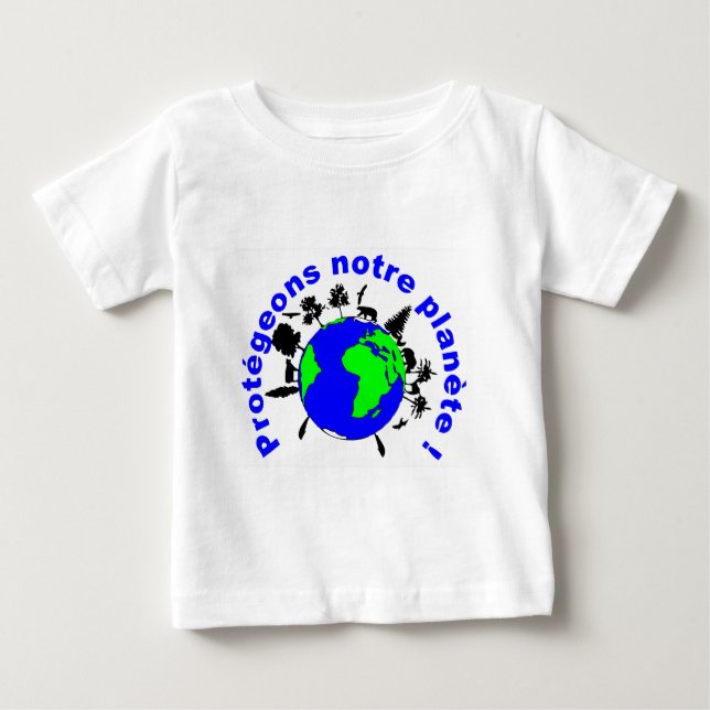 Ökologie Baby T-shirt (Vorderseite)