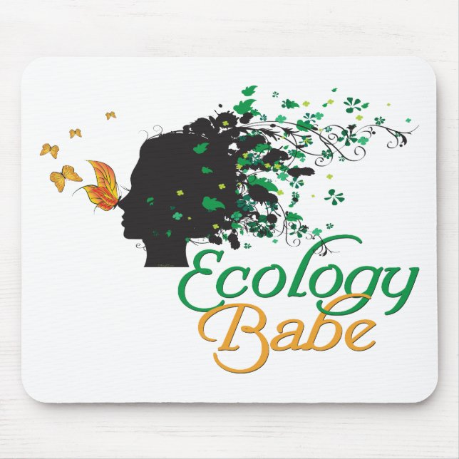 ÖkologieBabe2 Mousepad (Vorne)