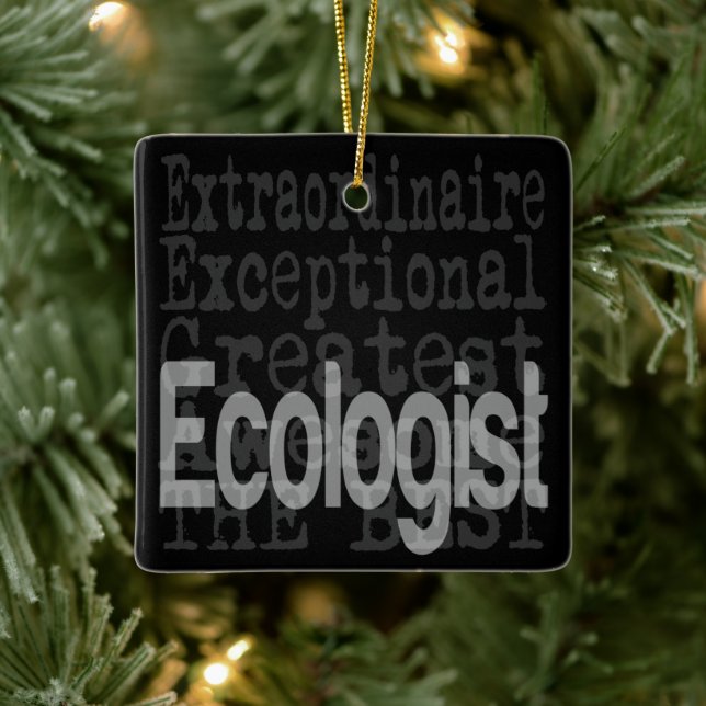 Ökologin Extraordinaire Keramikornament (Baum)