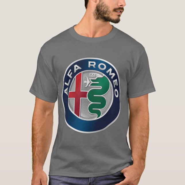 Ökologische Alfa Romeo Sailboat T-Shirt (Vorderseite)