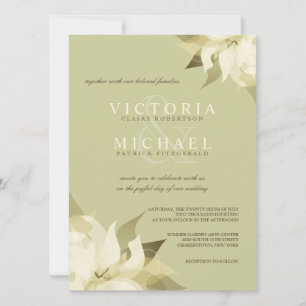 Ökologische Hochzeitseinladungen für Olivenöl und  Einladung