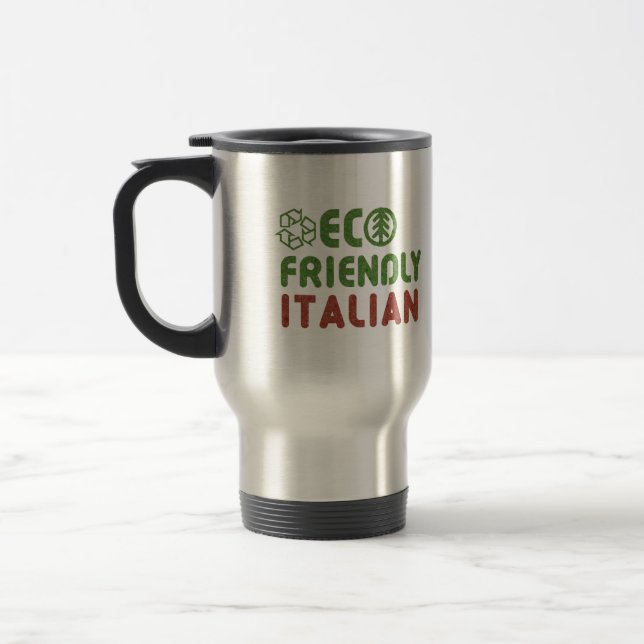 Ökologische italienische wiederverwendbare reisebecher (Links)