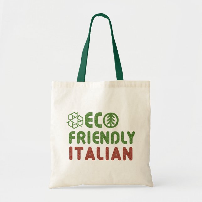 Ökologische italienische wiederverwendbare tragetasche (Vorne)