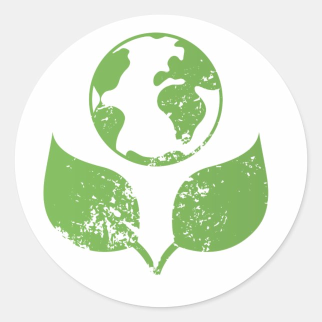 Ökologischer Aufkleber (Vorderseite)