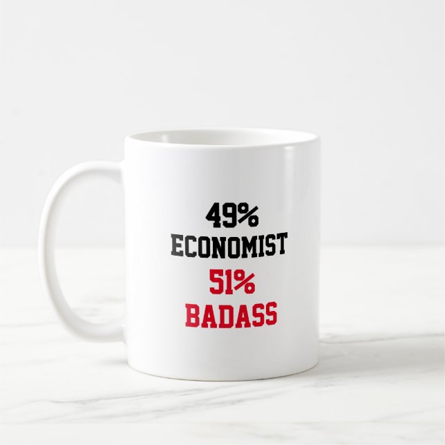 Ökonom Badass Kaffeetasse (Links)