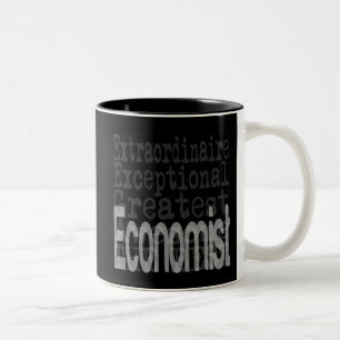 Ökonom Extraordinaire Zweifarbige Tasse