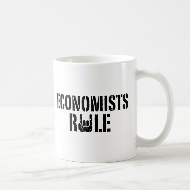 Ökonomen regieren kaffeetasse (Rechts)