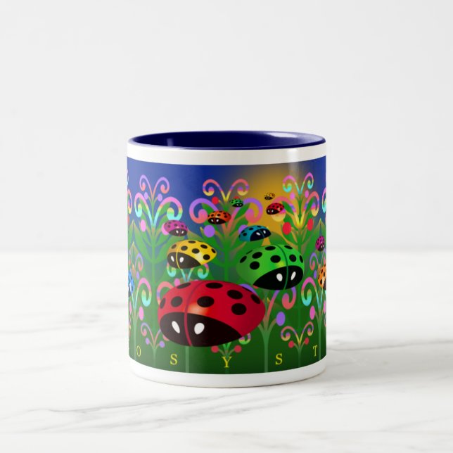 ÖKOSYSTEM-TASSE ZWEIFARBIGE TASSE (Mittel)