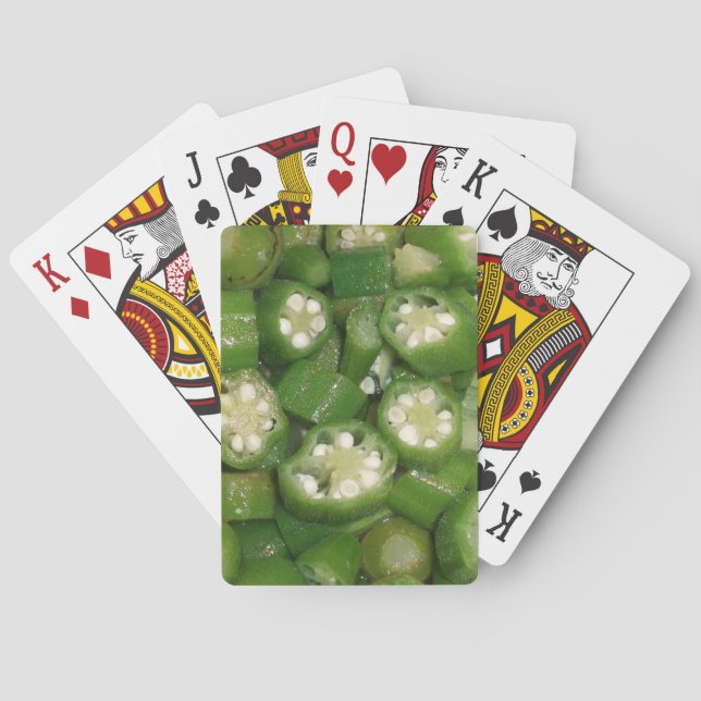 Okra Playing Cards Spielkarten (Rückseite)