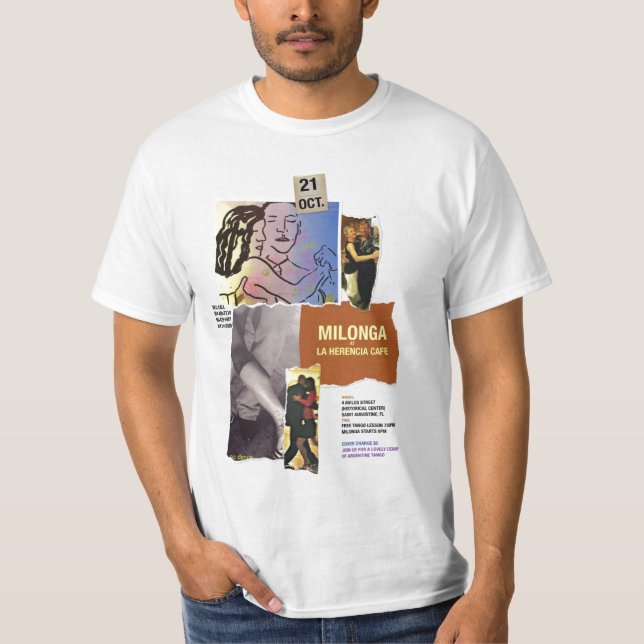 Okt. Milonga T-Shirt (Vorderseite)