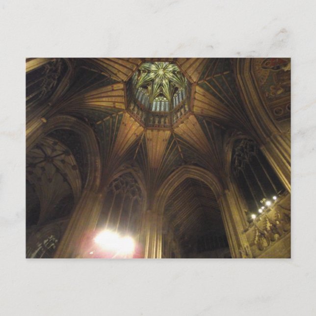 Oktagon, Ely Cathedral Postkarte (Vorderseite)