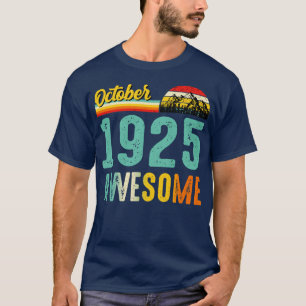 Oktober 1925 Geburtstagsgeschenk Shirt Vintag 1. O