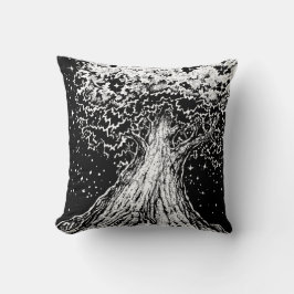 Oktober 2018 Tag 8 - Starry Tree Kissen