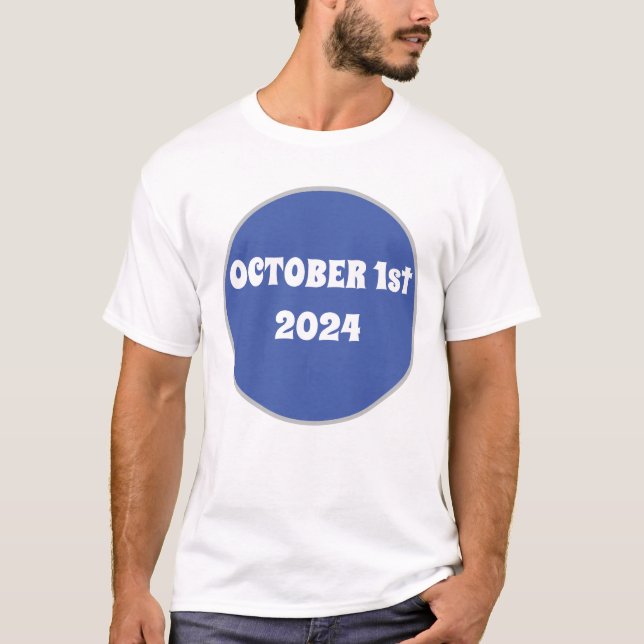 Oktober 2024 T-Shirt (Vorderseite)