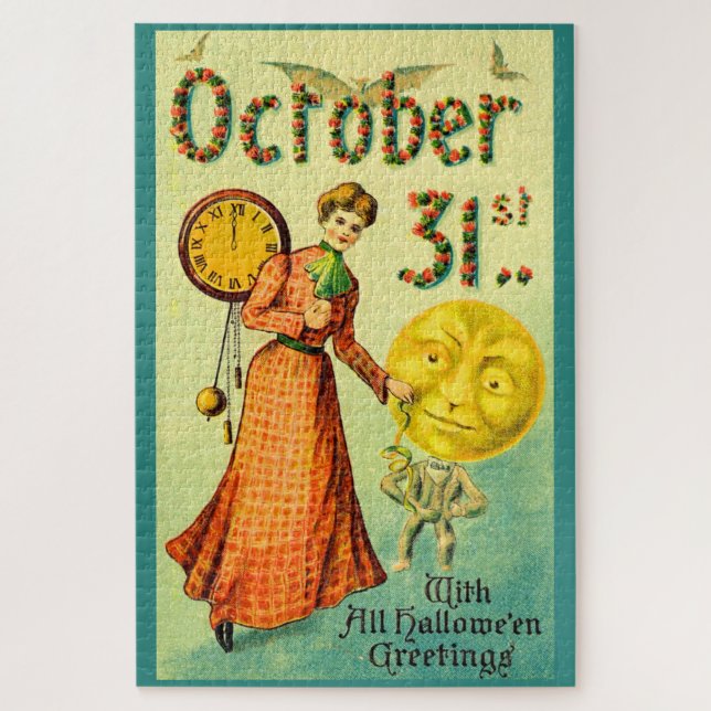 Oktober 31 mit Halloween-Grüße (Vertikal)