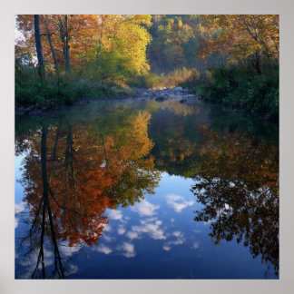 Oktober am Strom Poster