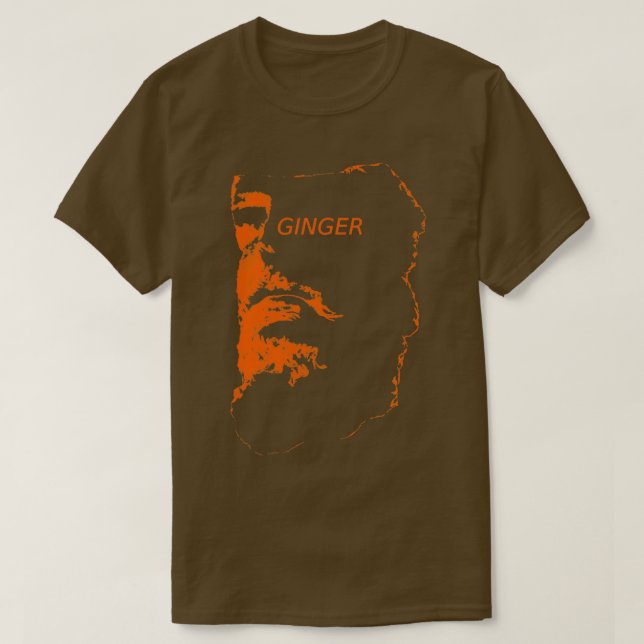 Oktober Bart T-Shirt (Design vorne)